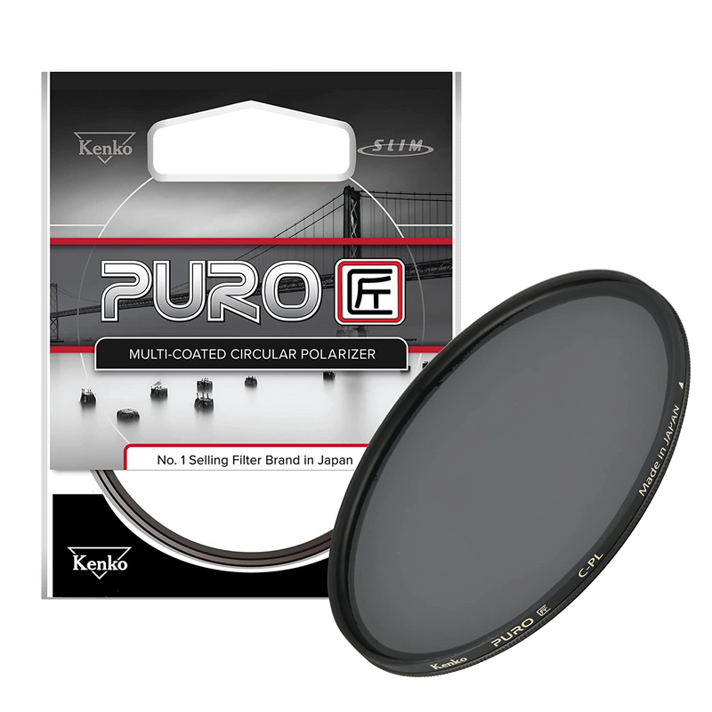 Kenko Lens Filter Puro Slim Circular Polarizer Filter - Formatt Hitech USA