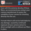 Firecrest Ultra Neutral Density (IRND) Solar Eclipse Filter - Formatt Hitech USA